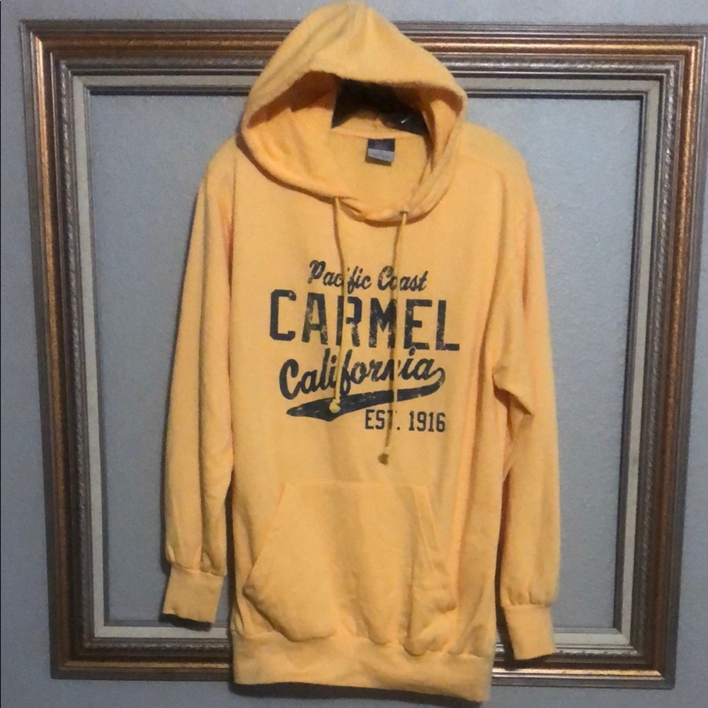 Carmel,CA HOODIE cotton blend Kangaroo Pocket EUC